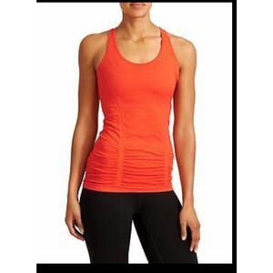Women's Athleta Orange Fastest Track Tank Top XL
